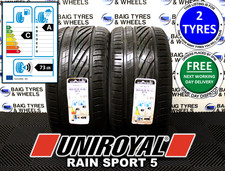 X2 265/35R18 265 35 18 97Y XL UNIROYAL RAIN SPORT 5 NEW TYRES (PAIR) (SJ96)