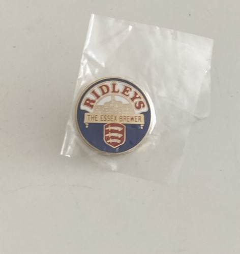 Ridleys enamel beer - ridleys, brewery