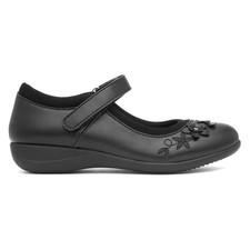 Walkright Girls Shoes Black