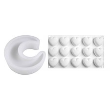 Versatile Moon/Heart Silicone