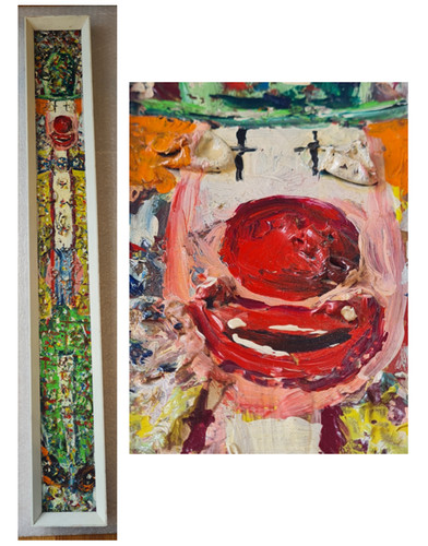 Unusual 1966 impasto - unusual,