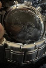 D&G Men's Stainless Steel
