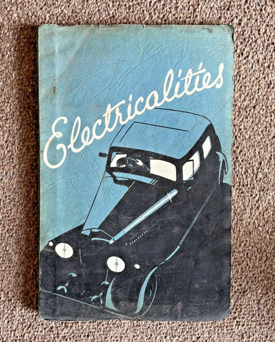 Electricalities vintage - "electricalities",