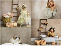 Kate 3x3m Photo Backdrop Light Brown Photography Backdrop Microfiber  Backdrop