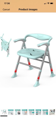Foldable shower chair for - chair,