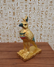 EGYPTIAN  HORUS bird god statue 55mm dolls house miniature egypt 1:12th Scale