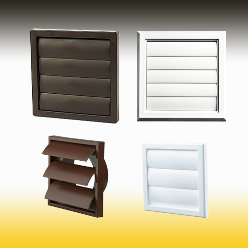Wall vent gravity - wall,