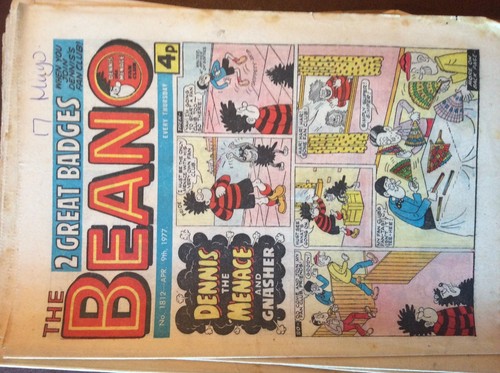 Box beano comic 1812 - box, j