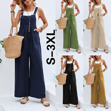 Ladies Womens Dungarees