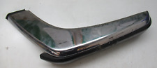 JAGUAR XJS C 1986 PRE FACELIFT FRONT BUMPER CHROME & RUBBER CORNER LEFT