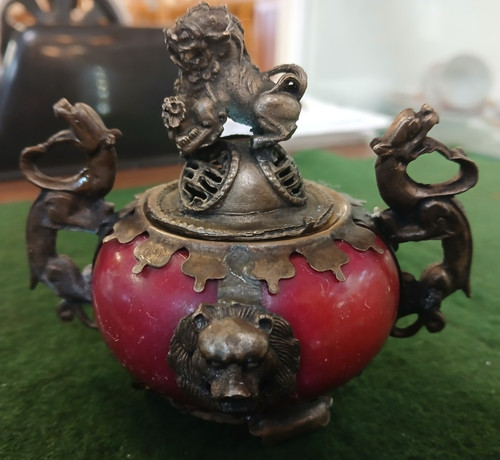Antique chinese miniature - miniature, foo