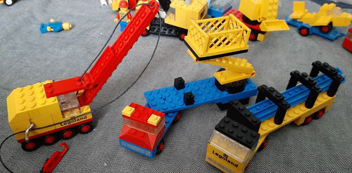 Lego town mobile crane 643 - lego,