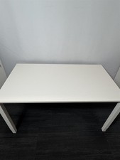 Kinnarps White Single Desk (1400x800) (6D7-938-B09)