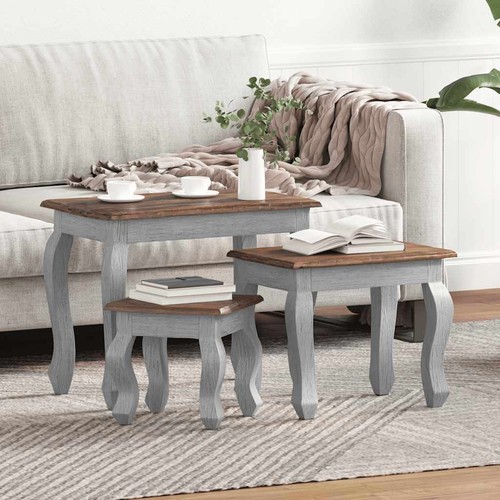Nesting table set - table, pieces