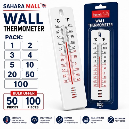 Wall thermometer indoor - wall,