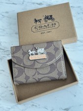 Coach Brown Leather Wallet