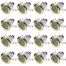 16x Click MV010 Brass 240v 40w