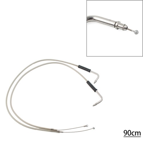 90cm stainless throttle cable - 90cm,