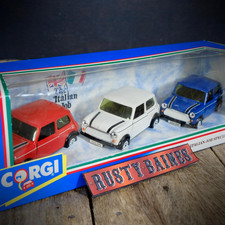 Corgi Austin-Rover Mini Classic Italian Job Triple Set