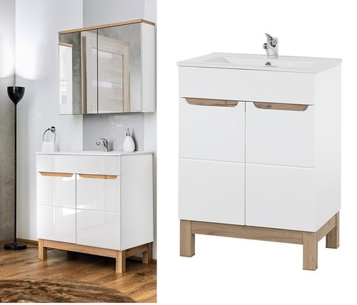 Freestanding vanity unit 600mm - freestanding,
