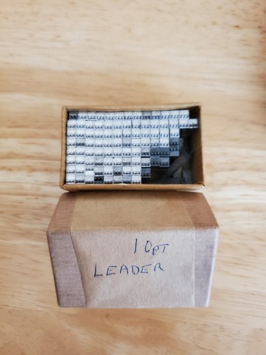 Adana letterpress box 10 - letterpress,