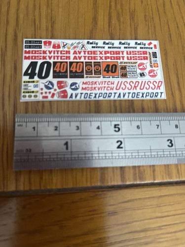 Rare moskvitch 40 - rare, 1/43