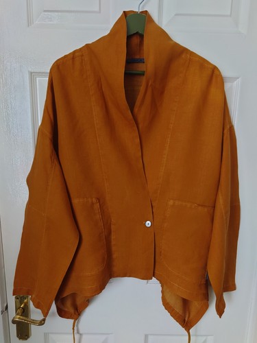 Oska alberte jacket 100 linen - 100%,
