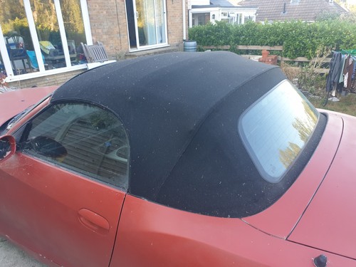 Bmw e85 roof assembly black - e85,