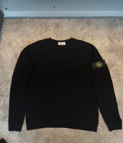 Black stone island jumper - stone,