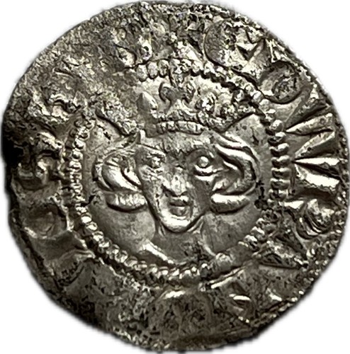 Edward 1st hammered silver - edward,
