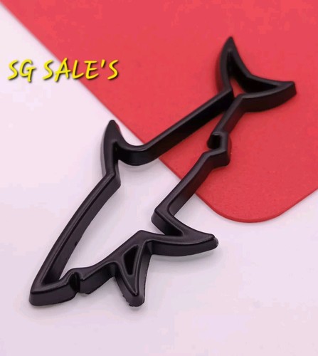 Shark badge great white - white,