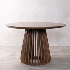 ROUND WOODEN DINING TABLE