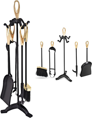 Giantexuk piece fireplace - 5-piece,