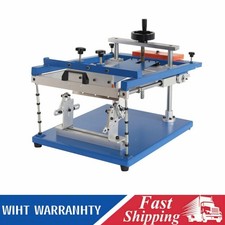 Curved Manual Cylinder Silk Screen Printing Machine for Round Plastic Cup Logo