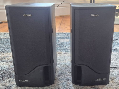 Aiwa system speakers lcx - aiwa, lcx-01