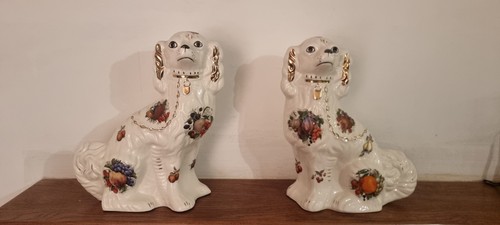 Pair large vintage - pair, of