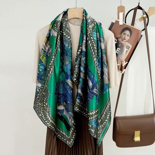 100 mulberry silk scarf - silk,