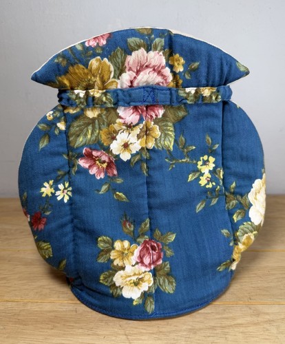 Tea cosy retro blue multi - cosy,