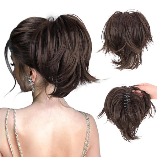 Claw ponytail piece short - ponytail,