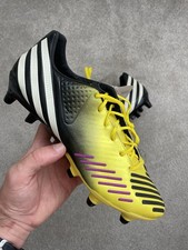 Adidas Predator LZ TRX SG - UK 7 - Yellow / White / Pink - Q20937 - Boots Only