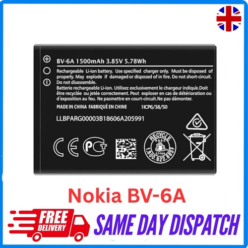 Ion battery bv6a 6a - bv-6a, for