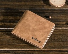 Mens Leather Wallet RFID safe