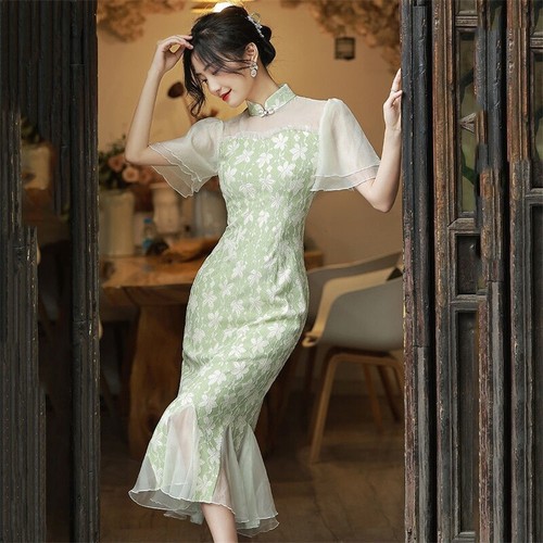 Women floral fishtail - women,