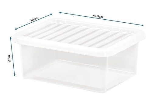 Clear plastic - clear,