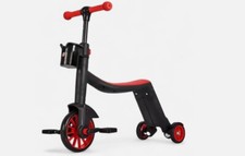 6 IN 1 Kids Scooter Tricycle Trike Convertible 3 Wheels Balance Bike Walker