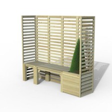 Wooden Garden Seating Forest