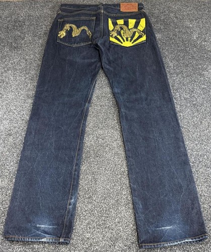 Evisu heritage blue japanese - evisu,