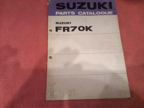 Suzuki fr70k factory parts - suzuki,