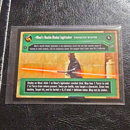 Decipher star wars ccg maul - wars, maul's
