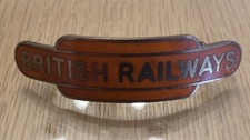British Railway North Eastern Orange Gilt Cap Hat Totem Badge